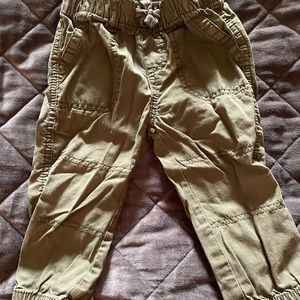 Stretch waist khaki pants, drawstring, circo